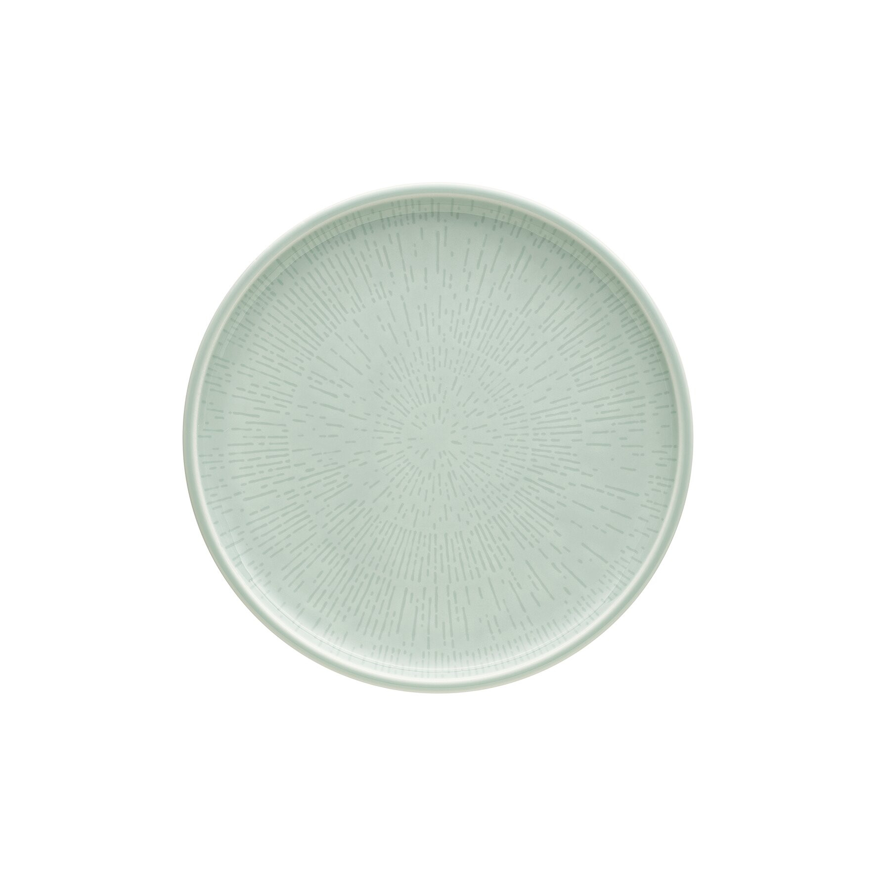 Shiro Glaze Frost, Coupteller flach ø 210 mm mit Struktur